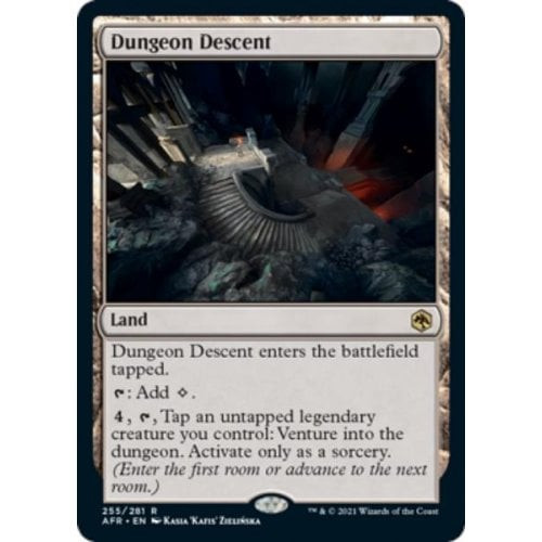 Dungeon Descent (foil) | Adventures in the Forgotten Realms