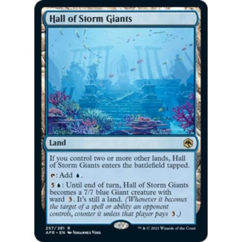Hall of Storm Giants (foil) | Adventures in the Forgotten Realms