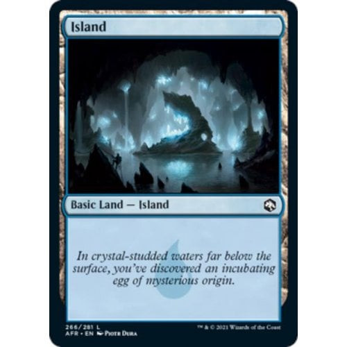 Island (#266) (foil)