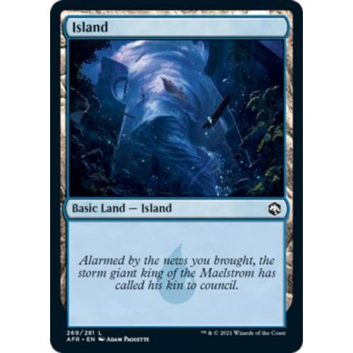 Island (#269) (foil) | Adventures in the Forgotten Realms
