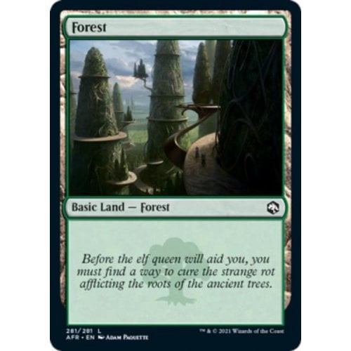 Forest (#281) (foil) | Adventures in the Forgotten Realms