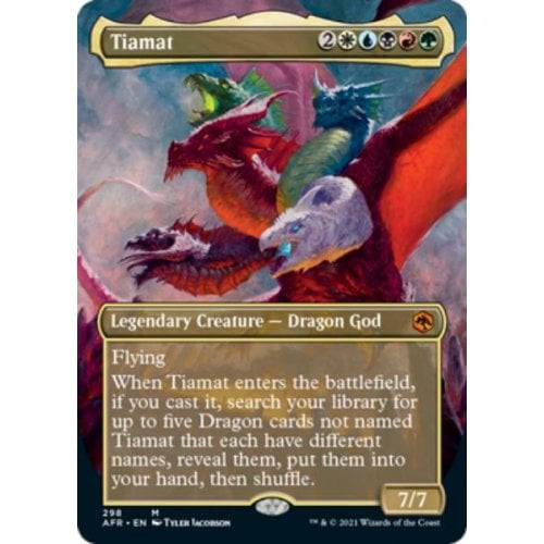Tiamat (Borderless Art) (foil)