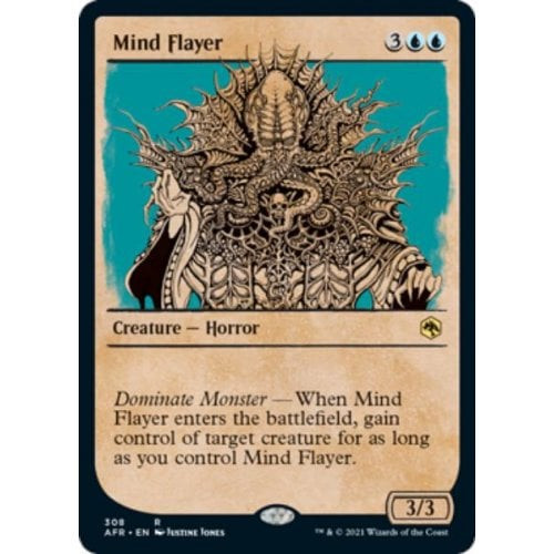 Mind Flayer (Rulebook Art) (foil) | Adventures in the Forgotten Realms