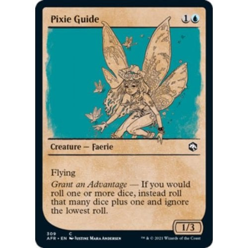 Pixie Guide (Rulebook Art) (foil) | Adventures in the Forgotten Realms