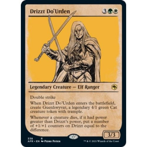 Drizzt Do'Urden (Rulebook Art) (foil) | Adventures in the Forgotten Realms