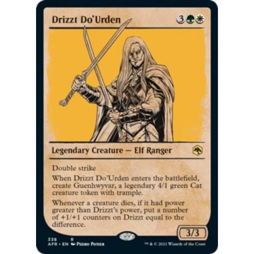 Drizzt Do'Urden (Rulebook Art) (foil)