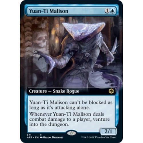 Yuan-Ti Malison (Extended Art) (foil) | Adventures in the Forgotten Realms
