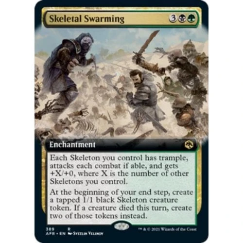 Skeletal Swarming (Extended Art) (foil)