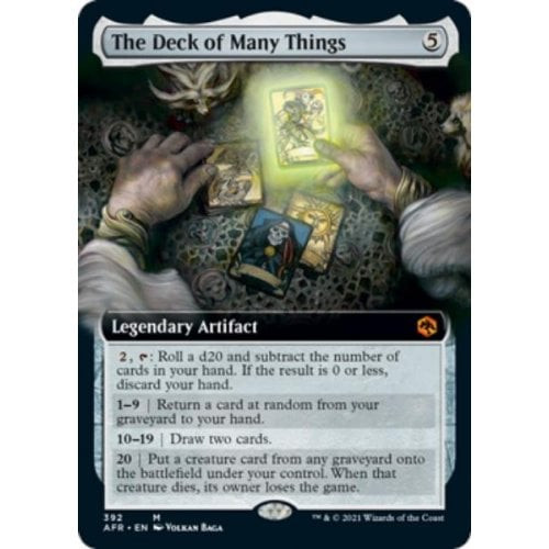 The Deck of Many Things (Extended Art) (foil)