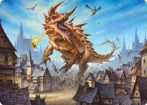 Adventures in the Forgotten Realms Art Card: Tarrasque | Adventures in the Forgotten Realms