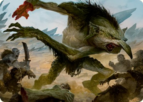 Adventures in the Forgotten Realms Art Card: Troll | Adventures in the Forgotten Realms