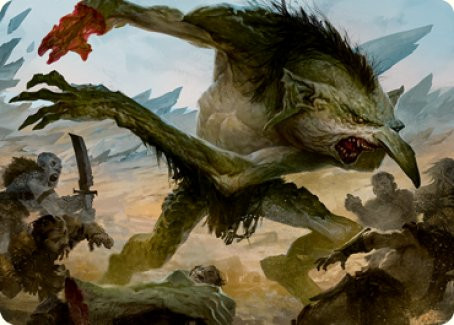 Adventures in the Forgotten Realms Art Card: Troll