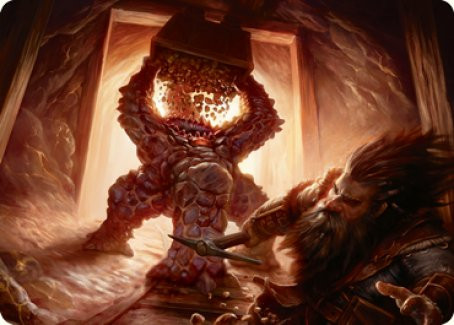 Adventures in the Forgotten Realms Art Card: Xorn
