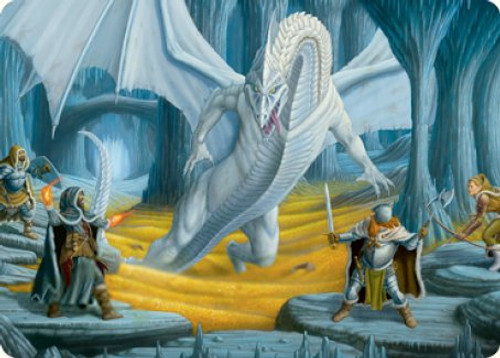 Adventures in the Forgotten Realms Art Card: Cave of the Frost Dragon | Adventures in the Forgotten Realms