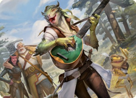 Adventures in the Forgotten Realms Art Card: Wandering Troubadour