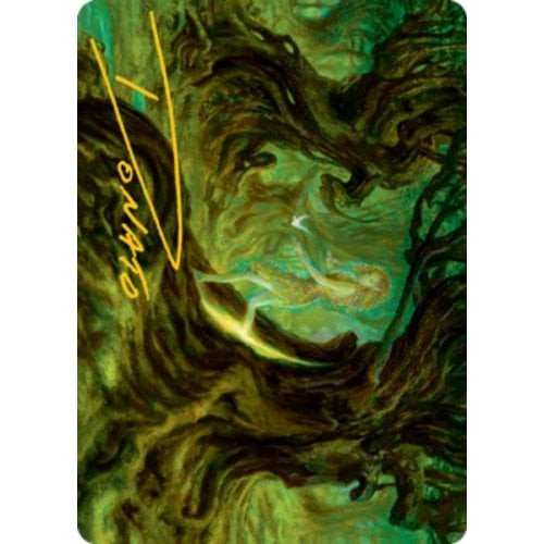 Adventures in the Forgotten Realms Art Card: Neverwinter Dryad (Gold Signature)