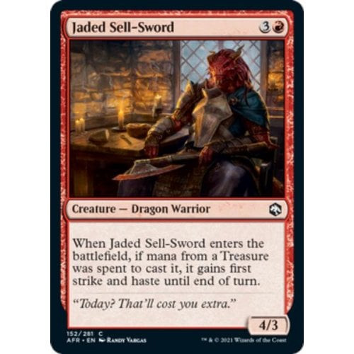 Jaded Sell-Sword | Adventures in the Forgotten Realms