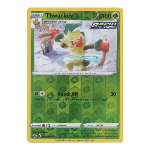 Chilling Reign 017/198 Thwackey (Reverse Holo)