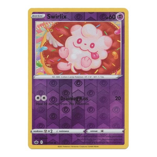Chilling Reign 067/198 Swirlix (Reverse Holo)