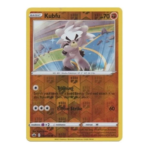 Chilling Reign 093/198 Kubfu (Reverse Holo) | Magic Madhouse