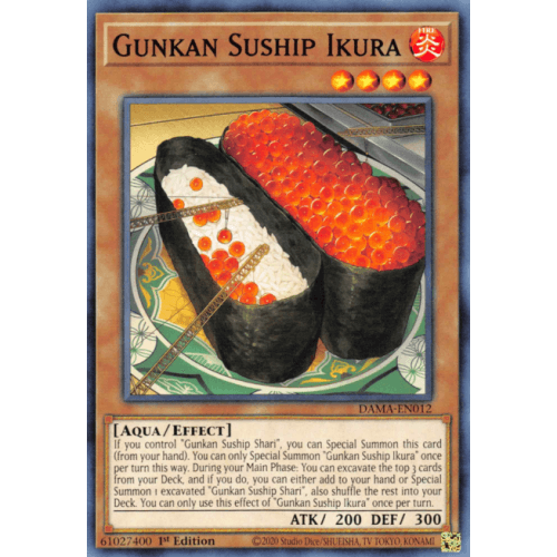 DAMA-EN012 Gunkan Suship Ikura