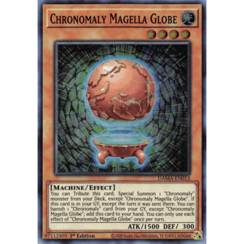 DAMA-EN013 Chronomaly Magella Globe