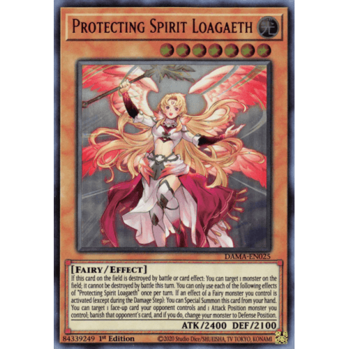 DAMA-EN025 Protecting Spirit Loagaeth (Secret Rare)