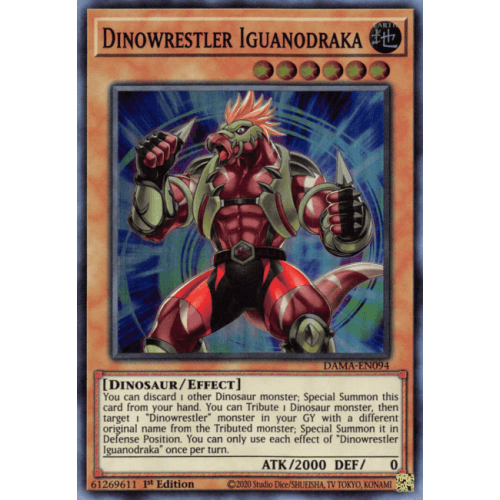 DAMA-EN094 Dinowrestler Iguanodraka