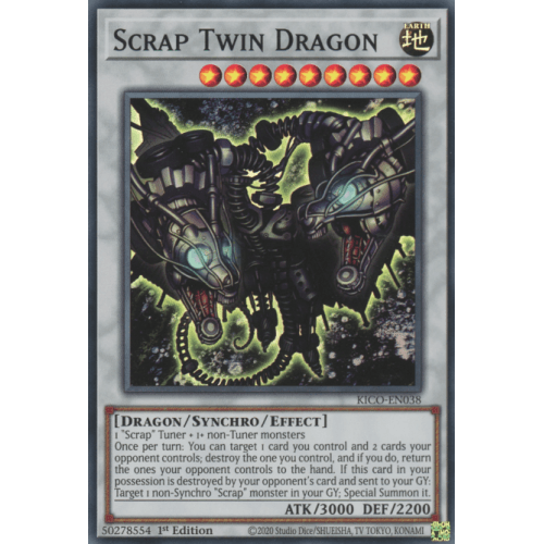 KICO-EN038 Scrap Twin Dragon