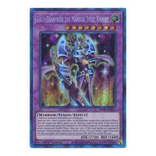 KICO-EN014 Gilti-Gearfried the Magical Steel Knight (Collector's Rare)