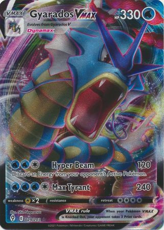 Evolving Skies 029/203 Gyarados VMAX (Full Art)
