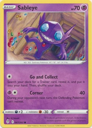 Evolving Skies 067/203 Sableye