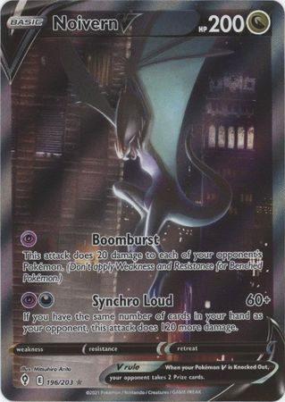 Evolving Skies 196/203 Noivern V (Alternative Art, Full Art)