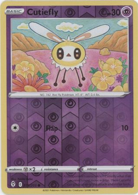 Evolving Skies 078/203 Cutiefly (Reverse Holo)