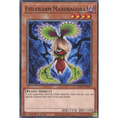 EGO1-EN012 Evilswarm Mandragora