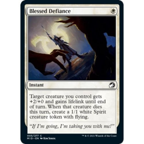 Blessed Defiance | Innistrad: Midnight Hunt