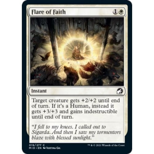 Flare of Faith | Innistrad: Midnight Hunt