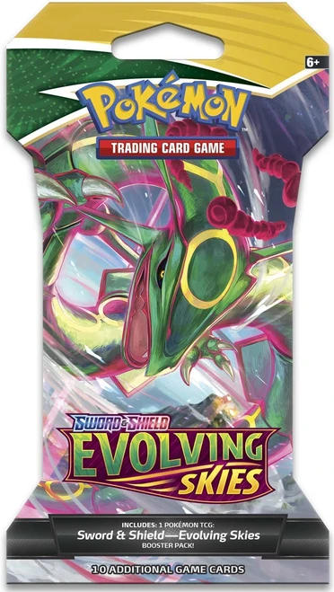SWSH Evolving Skies Booster Pack (Cardboard Packaging)