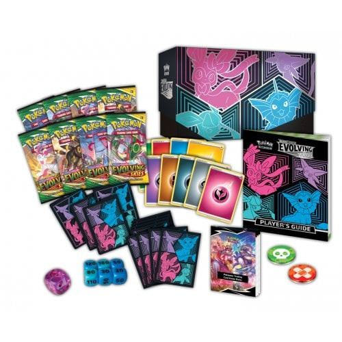 SWSH Evolving Skies Elite Trainer Box - Sylveon, Espeon, Glaceon, Vaporeon