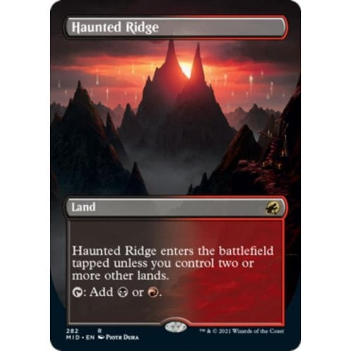 Haunted Ridge (Borderless Art)