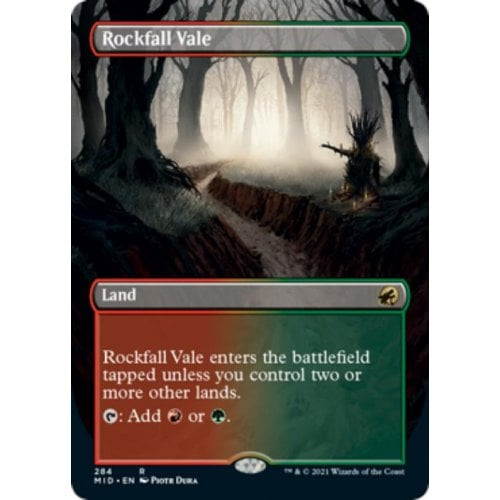 Rockfall Vale (Borderless Art)
