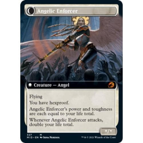 Enduring Angel // Angelic Enforcer (Extended Art)