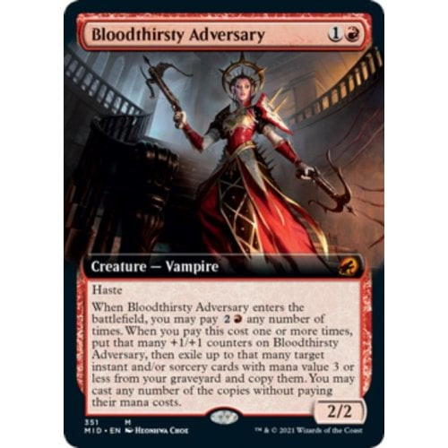 Bloodthirsty Adversary (Extended Art)