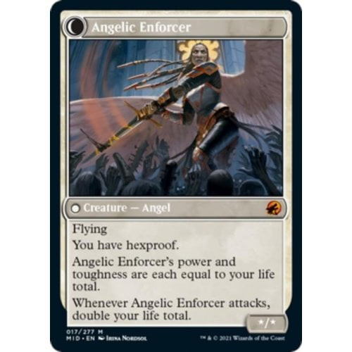 Enduring Angel // Angelic Enforcer (foil)