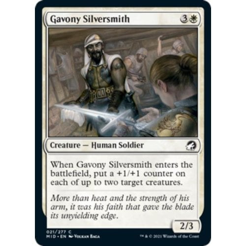 Gavony Silversmith (foil)