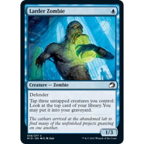 Larder Zombie (foil) | Innistrad: Midnight Hunt