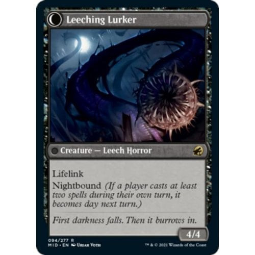 Curse of Leeches // Leeching Lurker (foil)