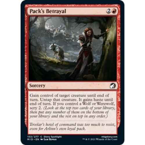 Pack's Betrayal (foil)