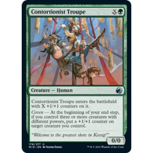 Contortionist Troupe (foil) | Innistrad: Midnight Hunt