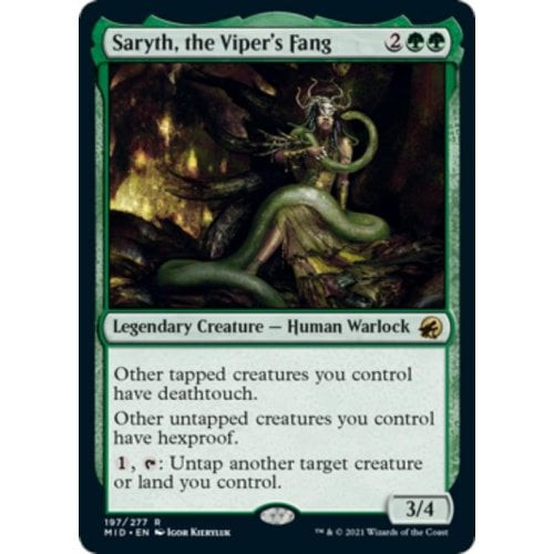 Saryth, the Viper's Fang (foil) | Innistrad: Midnight Hunt